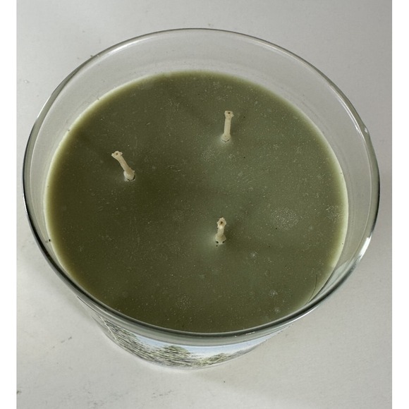 NEW! Bath & Body Works Fresh Balsam Scented 3 Wick Candle 14.5 OZ *Read - Picture 3 of 5